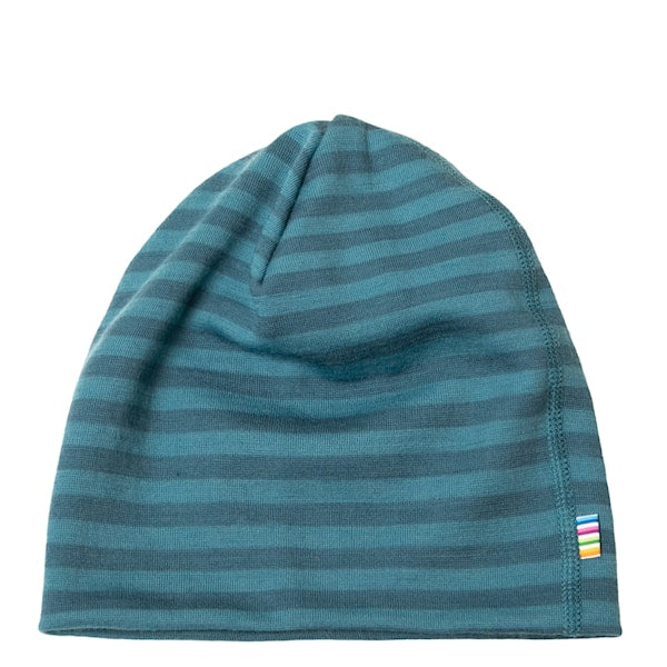 Joha - Baby hat double - stripe | gestreept wollen babymutsje