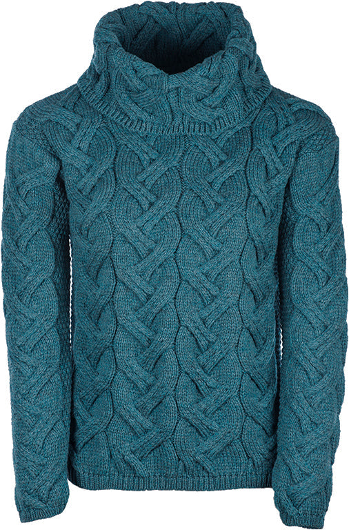 Aran Woollen Mills - B692 | Damenpullover aus Merinowolle