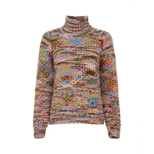 Fuza wool - Butterfly sweater | merino wool women's sweater with turtleneck