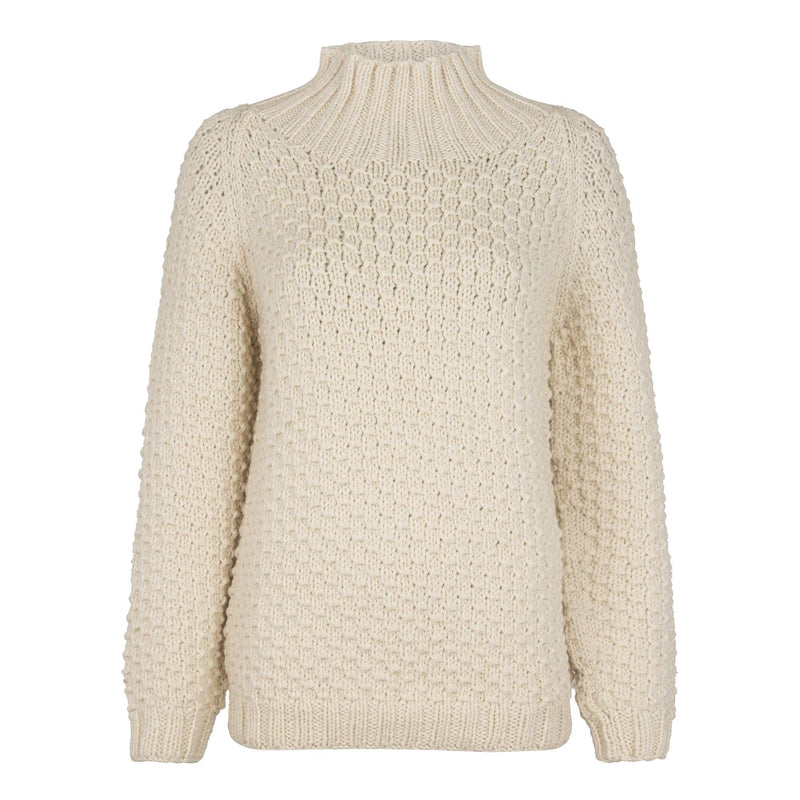 Fuza wool - Butterfly sweater | merino wool women's sweater with turtleneck