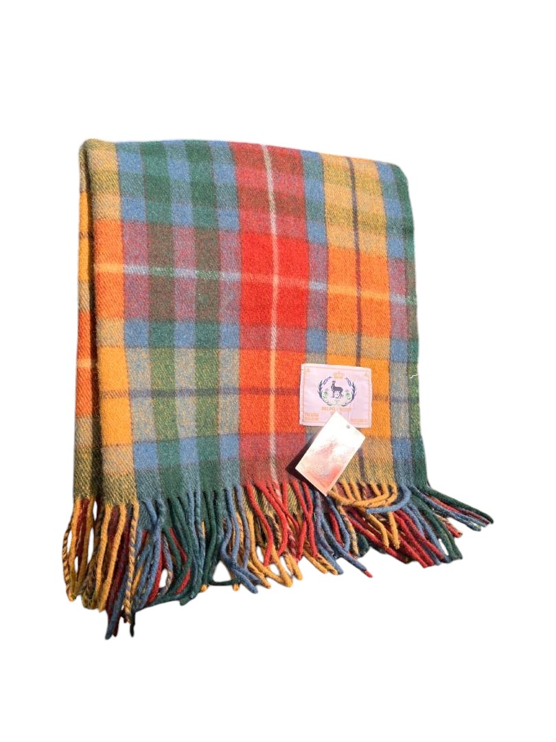 Belpo - Tartan blanket | wool plaid