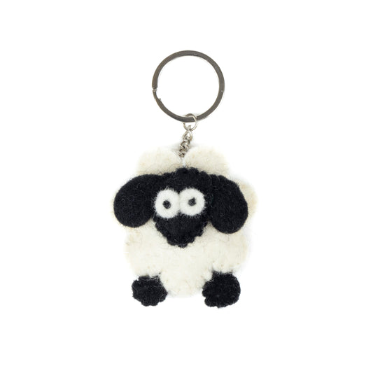 Erin Knitwear - Felt wool sheep | sleutelhanger van wol