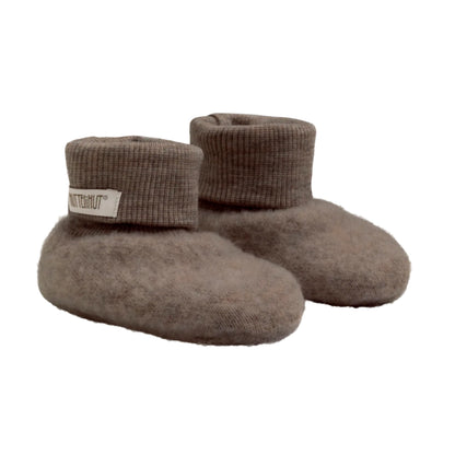 Huttelihut - Footies | Baby-Slipper aus Merinowolle