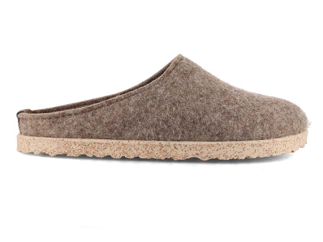 Haflinger - Manhattan Clog | slip-on slipper with removable footbed