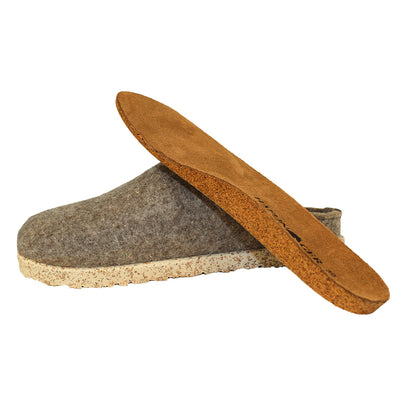 Haflinger - Manhattan Clog | slip-on slipper with removable footbed