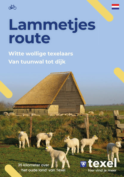 VVV Texel - Lammetjes route - gratis bij aankoop van een fietszadeldekje!