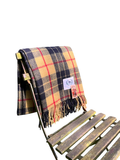 Belpo - Tartan blanket | wollen plaid