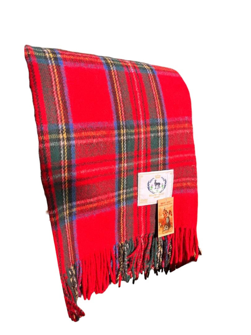 Belpo - Tartan blanket | wollen plaid