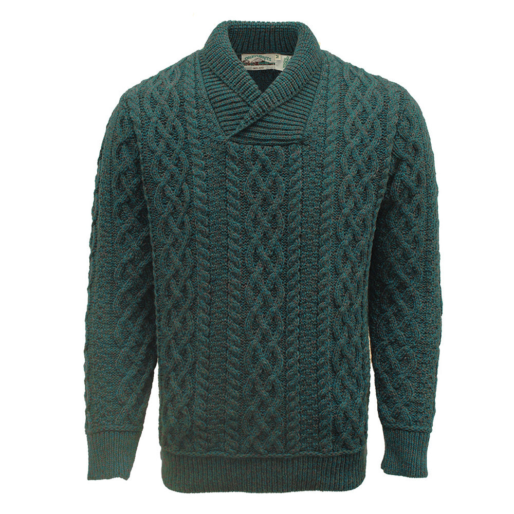 West End - SH5065 | Herrenpullover aus Wolle mit Schalkragen