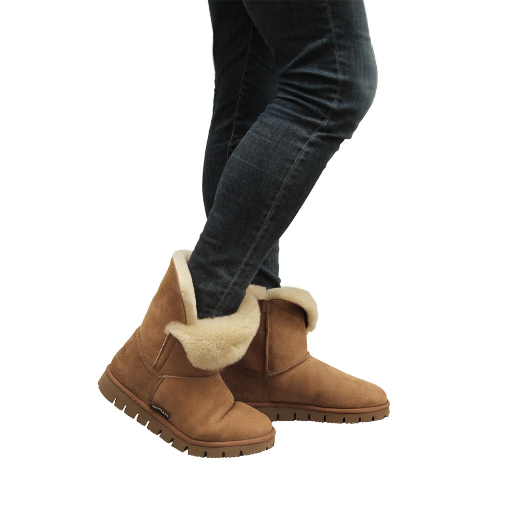 Texelana - Premium-boot Fold | Outdoor-Schaffellstiefel