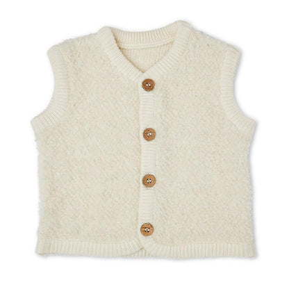 Smallstuff - vest wool | wollen baby bodywarmer