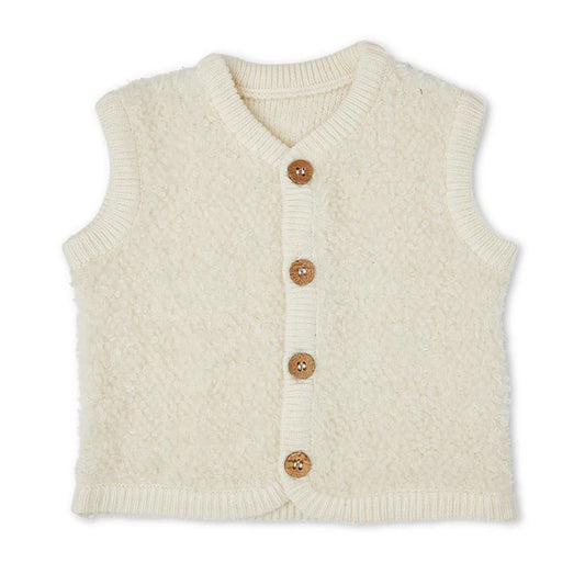 Smallstuff - vest wool | wollen baby bodywarmer