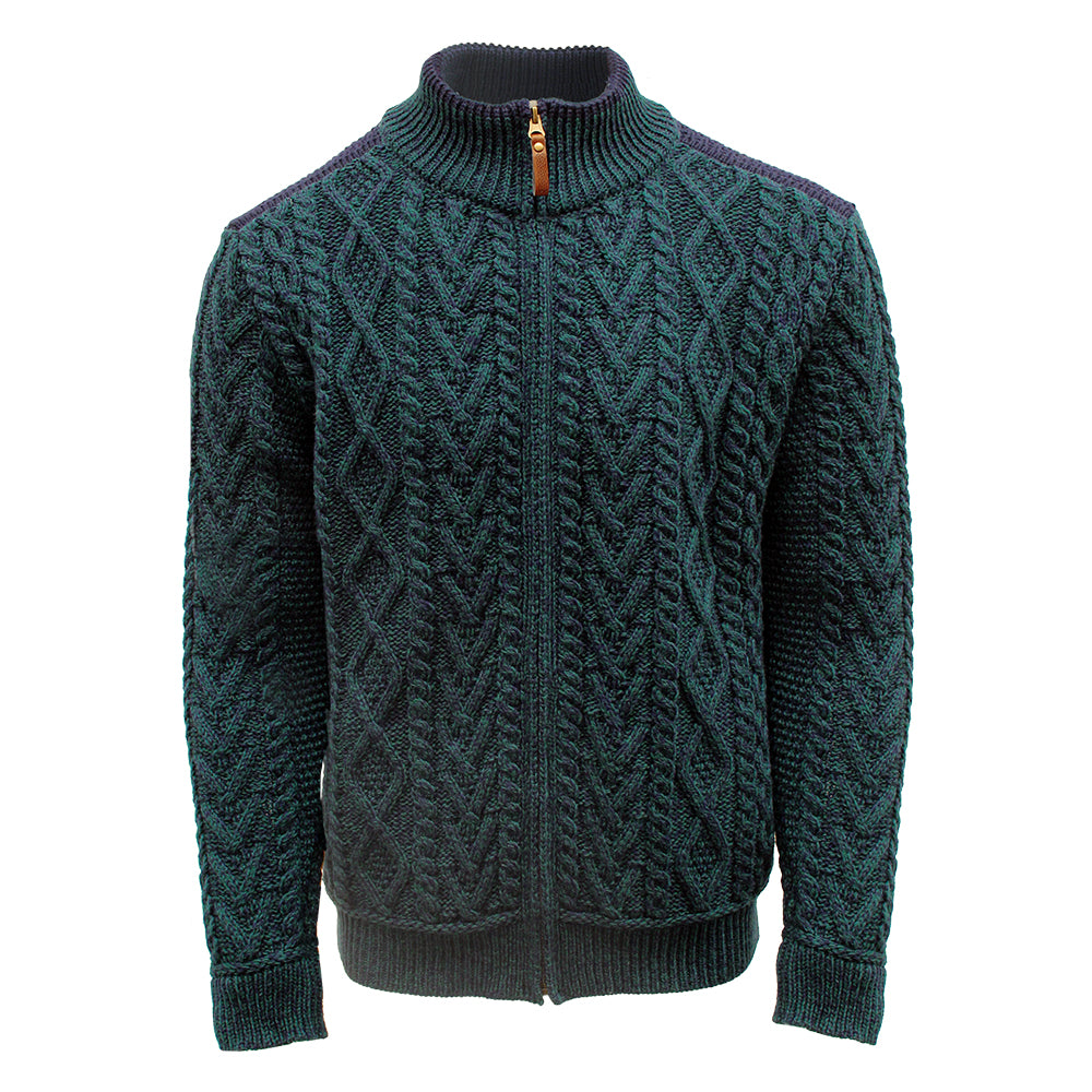 West End - Z4624 | Woll-Herren-Cardigan aus Merinowolle