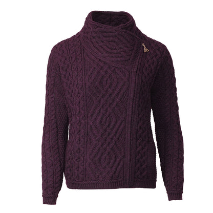 West End - Z4630 | Kurzer Damen-Cardigan aus Merinowolle