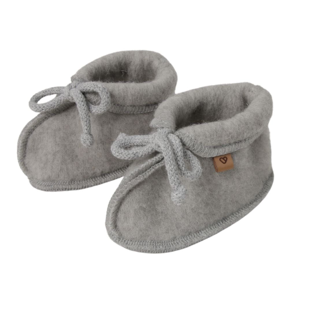 Grey baby hot sale slippers