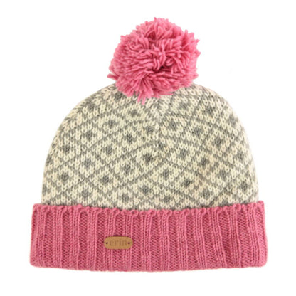 Erin Knitwear – Turn up hat bobble | Wollmütze