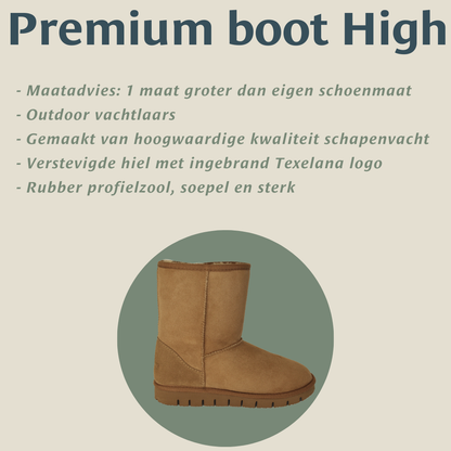 Texelana - Premium boot High | Outdoor-Schaffellstiefel