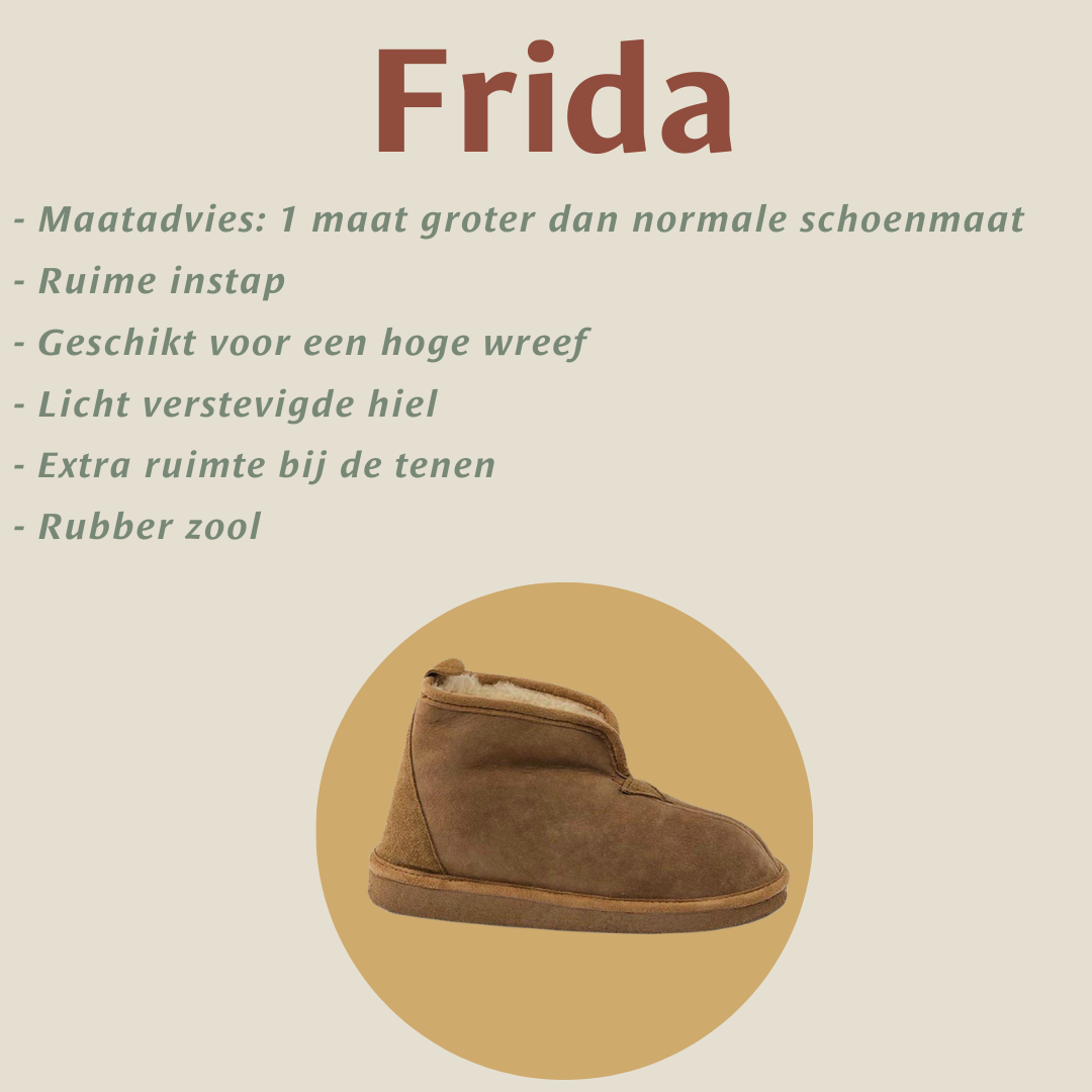 Texelana - Frida | high sheepskin slipper