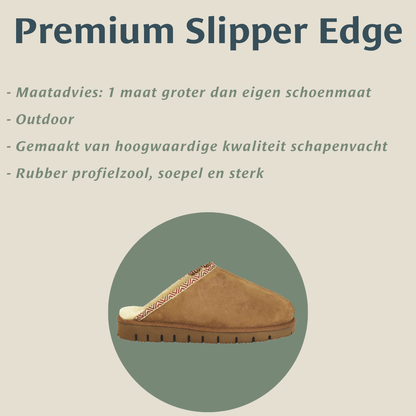 Texelana - Premium-Slipper Edge | Outdoor Schaffellschuh