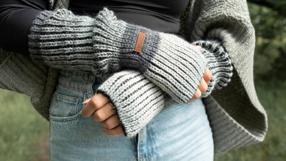 Knit Factory - Remy | gebreide armwarmers