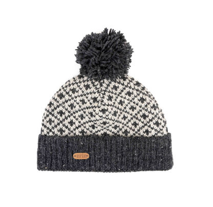 Erin Knitwear – Turn up hat bobble | Wollmütze